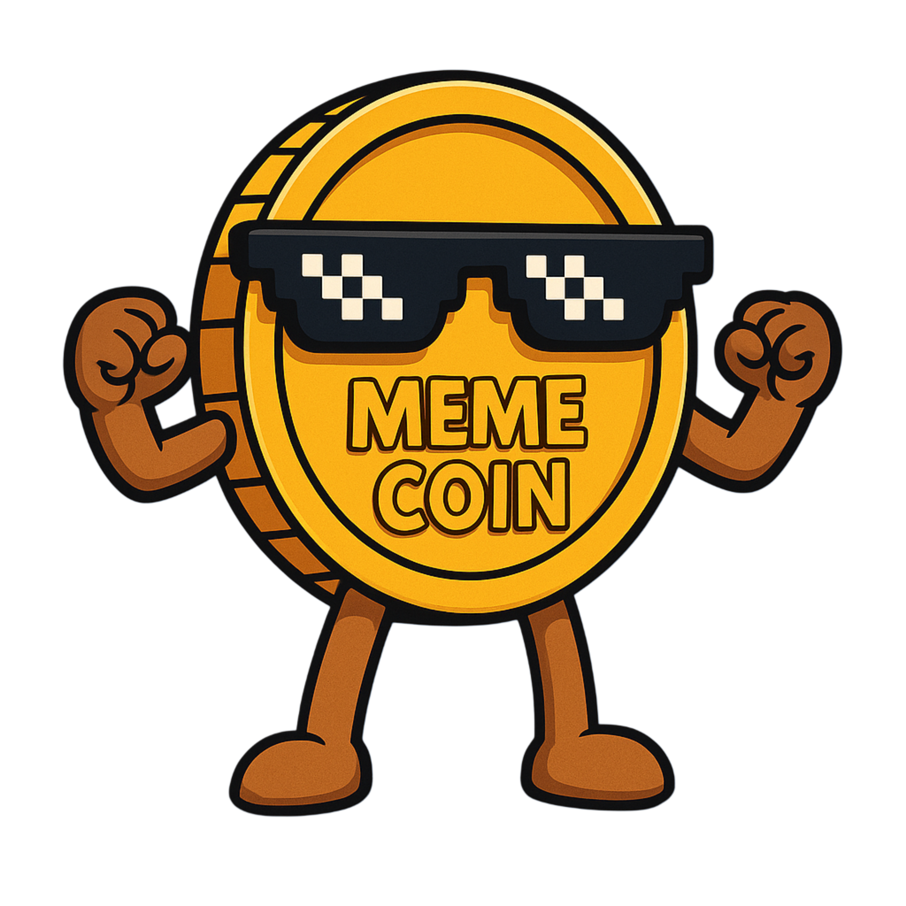 Coin with glasses
